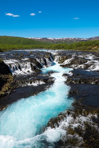 冰岛的美丽布鲁阿的福斯 — 图库照片