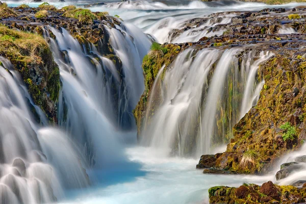 Detail of the Bruarfoss in Iceland — Stock Photo, Image