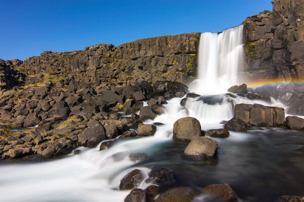 The Oxarafoss in Iceland