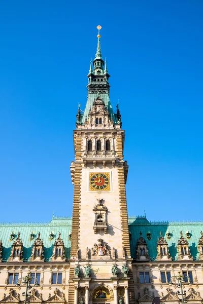 The townhall of Hamburg — Stock Photo, Image