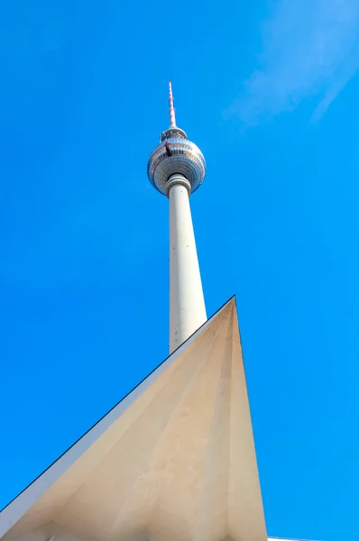 Wieża telewizyjna w Berlinie — Zdjęcie stockowe