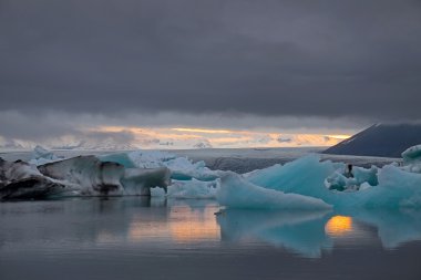 Jokulsarlon buzul lagoon