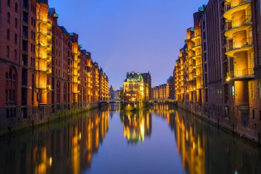 Speicherstadt geceleri