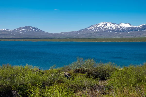 アイスランドの湖 thingvallavatn — ストック写真