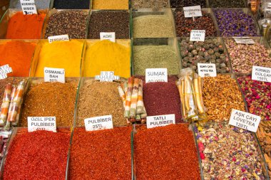 Baharat ve Çarşısı, çaylar