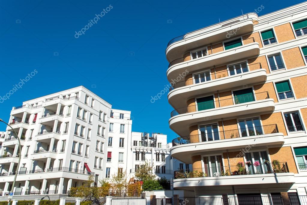 Modern townhouses in Berlin