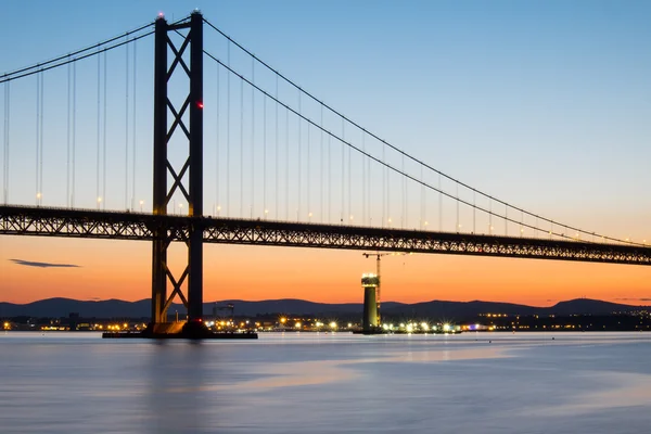 The Forth Road Bridge in Scotland — Stock Photo, Image