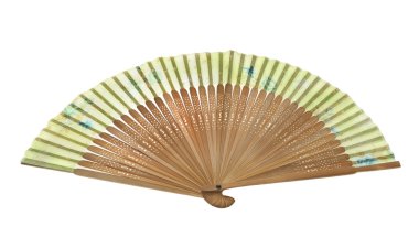 fan beyaz üzerine izole