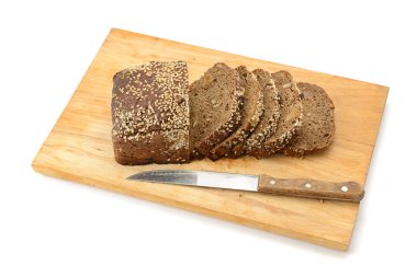 breadboard üzerinde ekmek kesme
