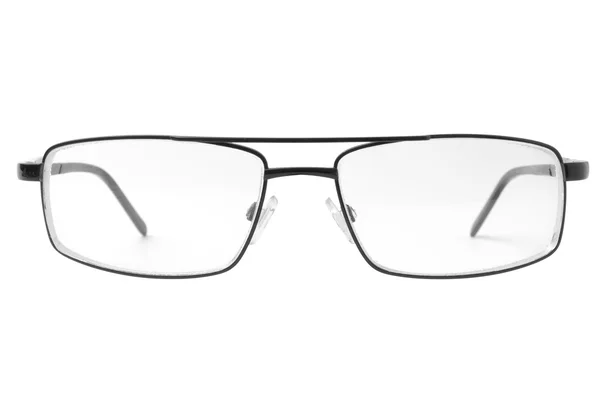 眼镜上白色隔离 — 图库照片