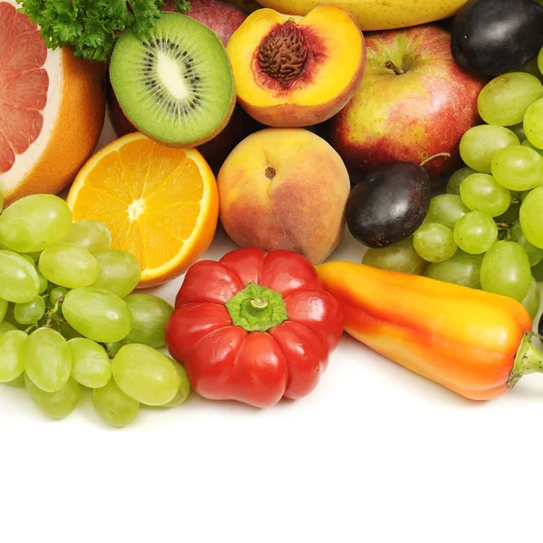 Sammlung Obst und Gemüse — Stockfoto