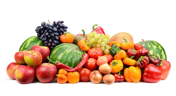 Collection fruit and vegetables — Stock Photo, Image