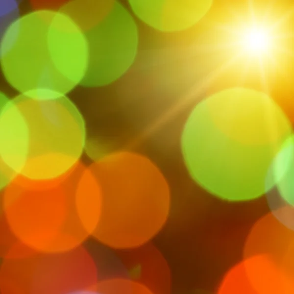 Красочный абстрактный фон с солнцем — стоковое фото