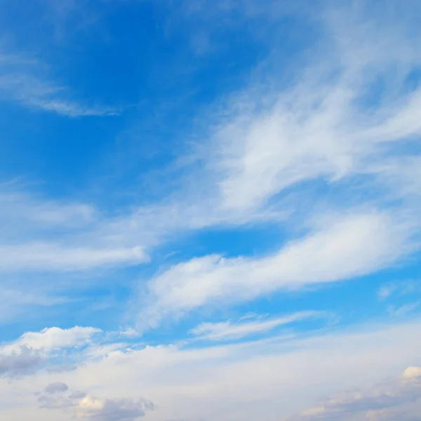 Nuvole Bianche Nel Cielo Blu — Foto Stock