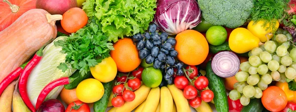 Fresh fruits and vegetables Stock Photo