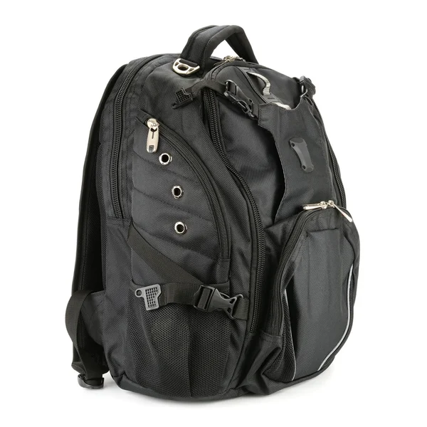 Schwarzer Rucksack — Stockfoto