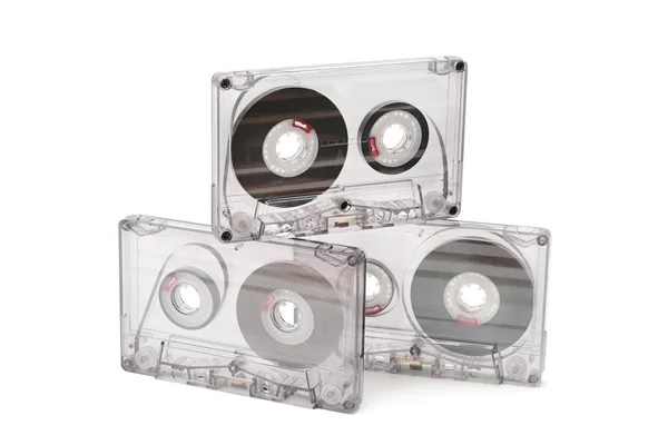 Audio cassettes — Stock Photo, Image