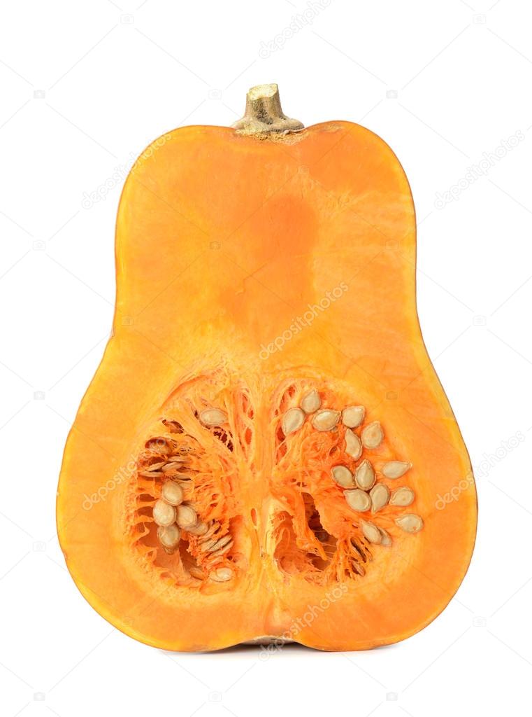 cut pumpkin