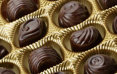 Çikolata kutusunda çeşitli