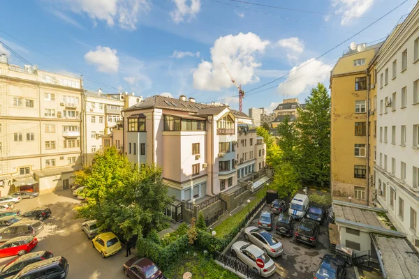 Moscow Street, no centro histórico da cidade — Fotografia de Stock