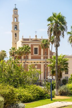 Yafa'nın İsrail şehir antik Katolik Manastırı