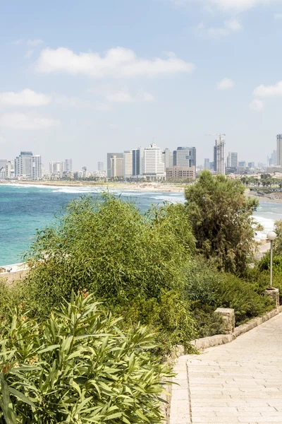 Blick auf das Meer in tel aviv — Stockfoto