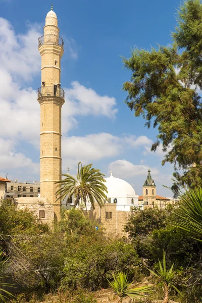 在雅法的古清真寺。特拉维夫。以色列 — 图库照片