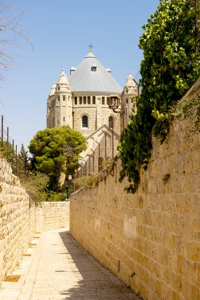 A famosa igreja cristã em Jerusalém — Fotografia de Stock