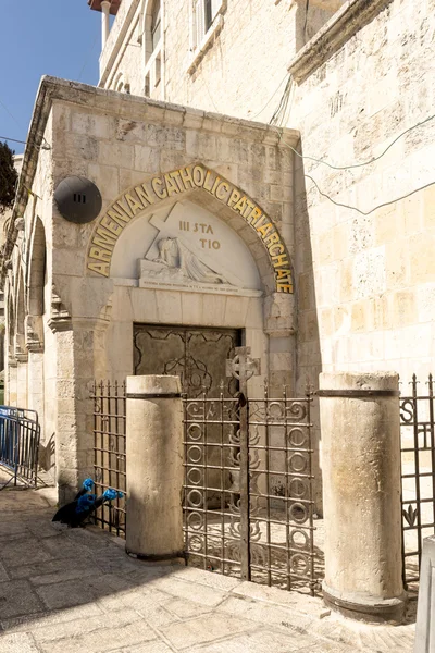 De beroemde christelijke kerk in Jeruzalem — Stockfoto