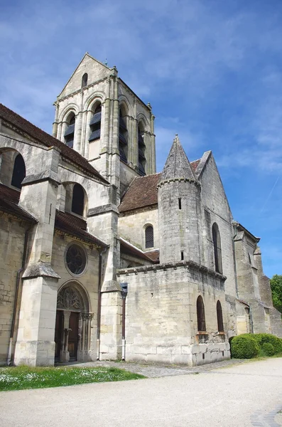 Igreja em Auvers Sur Oise, França Imagens De Bancos De Imagens