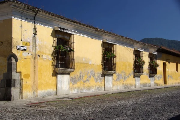 Hus i Antigua, Guatemala — Stockfoto