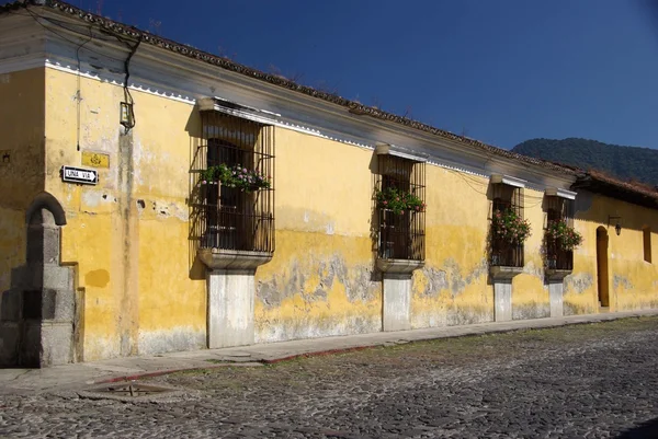 Dům v Antigua Guatemala — Stock fotografie