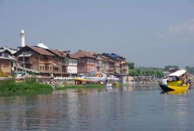 Köyü yakınlarında Srinagar Keşmir, Hindistan