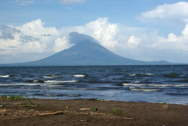 Vulcão em Nicarágua — Fotografia de Stock