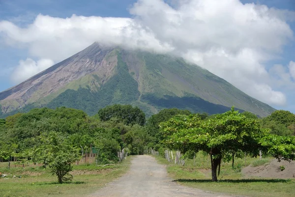 Vulcano in Nicaragua — Foto Stock