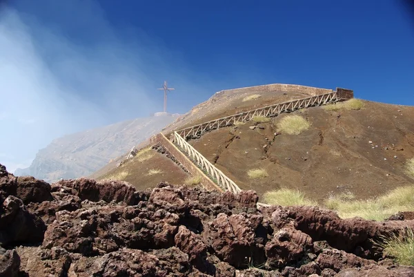 Volcán en Nicaragua — Foto de Stock