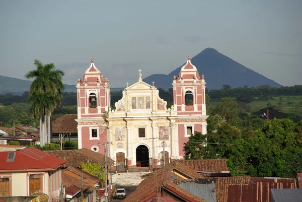 Church in Leon, Nicaragua — Stock Photo, Image