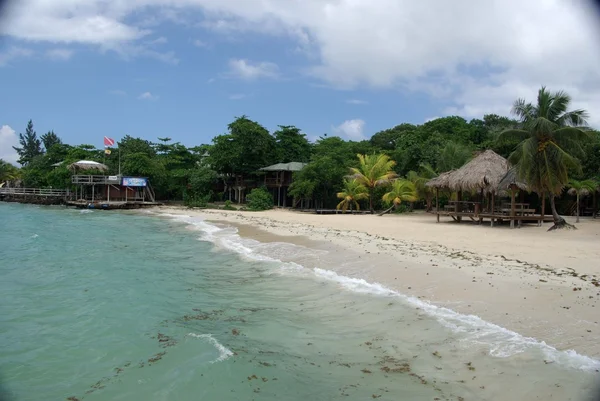 Stranden i Honduras — Stockfoto