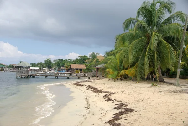 Spiaggia in Honduras — Foto Stock