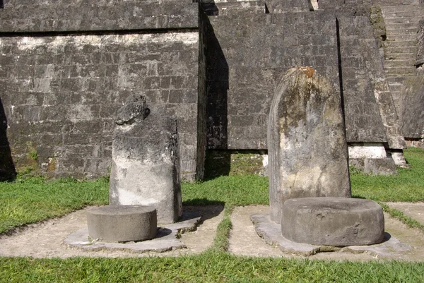 Mayské zříceniny v Guatemale — Stock fotografie