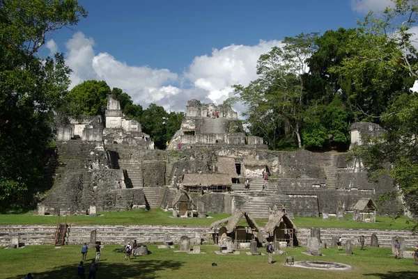 Mayské zříceniny v Guatemale — Stock fotografie