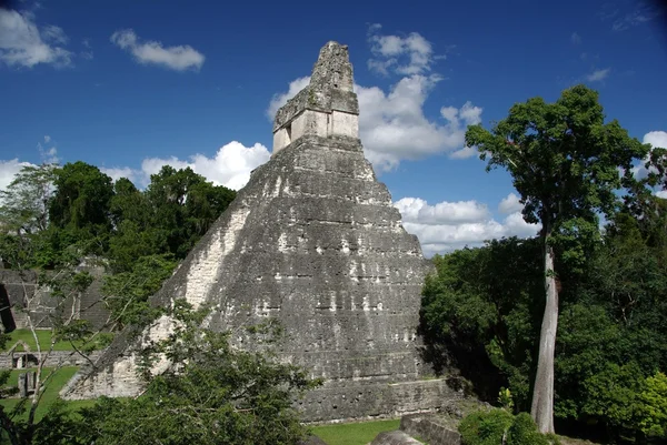 Mayské zříceniny v Guatemale — Stock fotografie