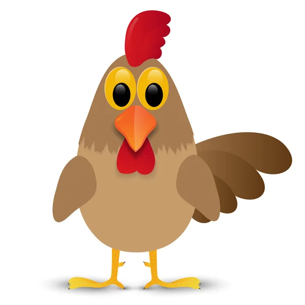 Rooster. Vector illustration. — Stock Vector