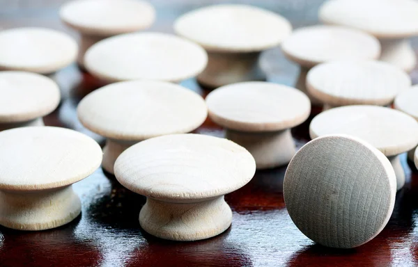 Wood Knobs — Stock Photo, Image