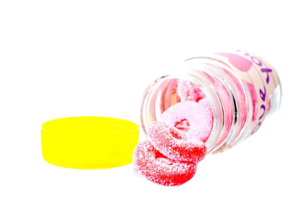 Frasco de doces — Fotografia de Stock