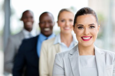 Modern ofis iş adamları