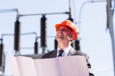 Planı ile elektrik Yöneticisi
