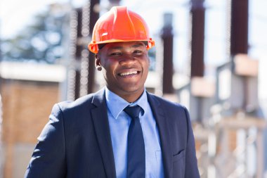 Afrika endüstriyel businesswman