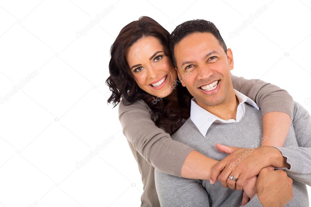 Middle-aged couple portrait