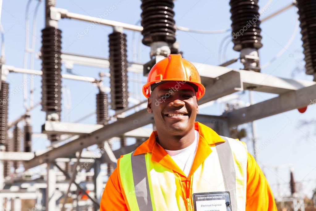 African electrical engineer Stock Photo by ©michaeljung 58170979